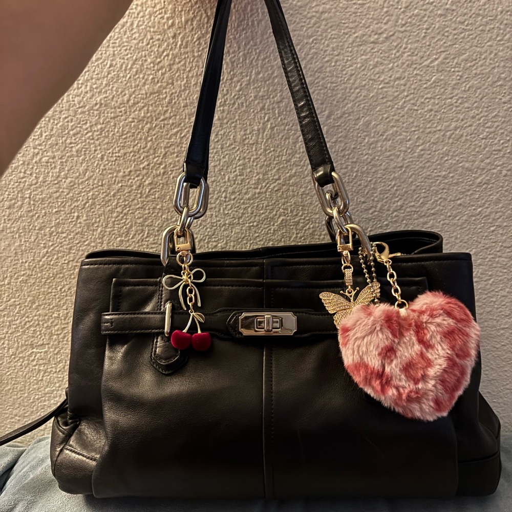 Vintage Coach LEATHER CARRYALL HANDBAG 17811